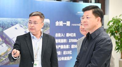 余姚市市长沃勇特一行莅临宁波奇异果体育调研指导工作